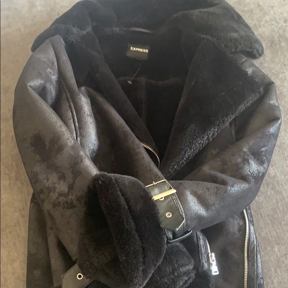 Express shearling jacket! Xs - Picture 4 of 4